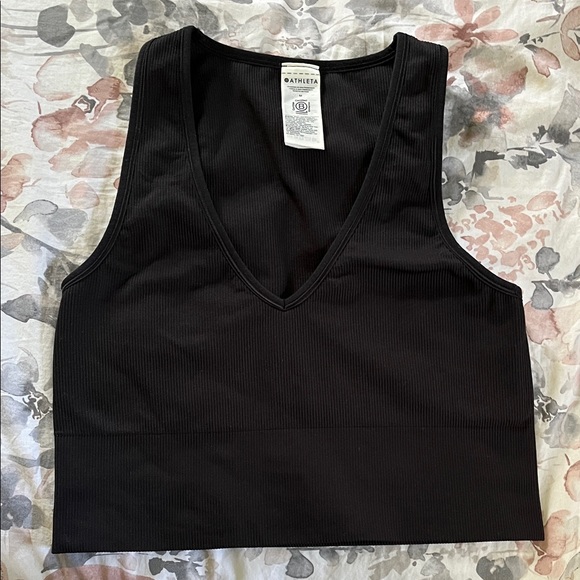 Athleta Ribbed Sports Bra - Picture 2 of 5